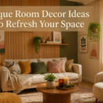 A beautifully decorated room featuring various unique decor elements.